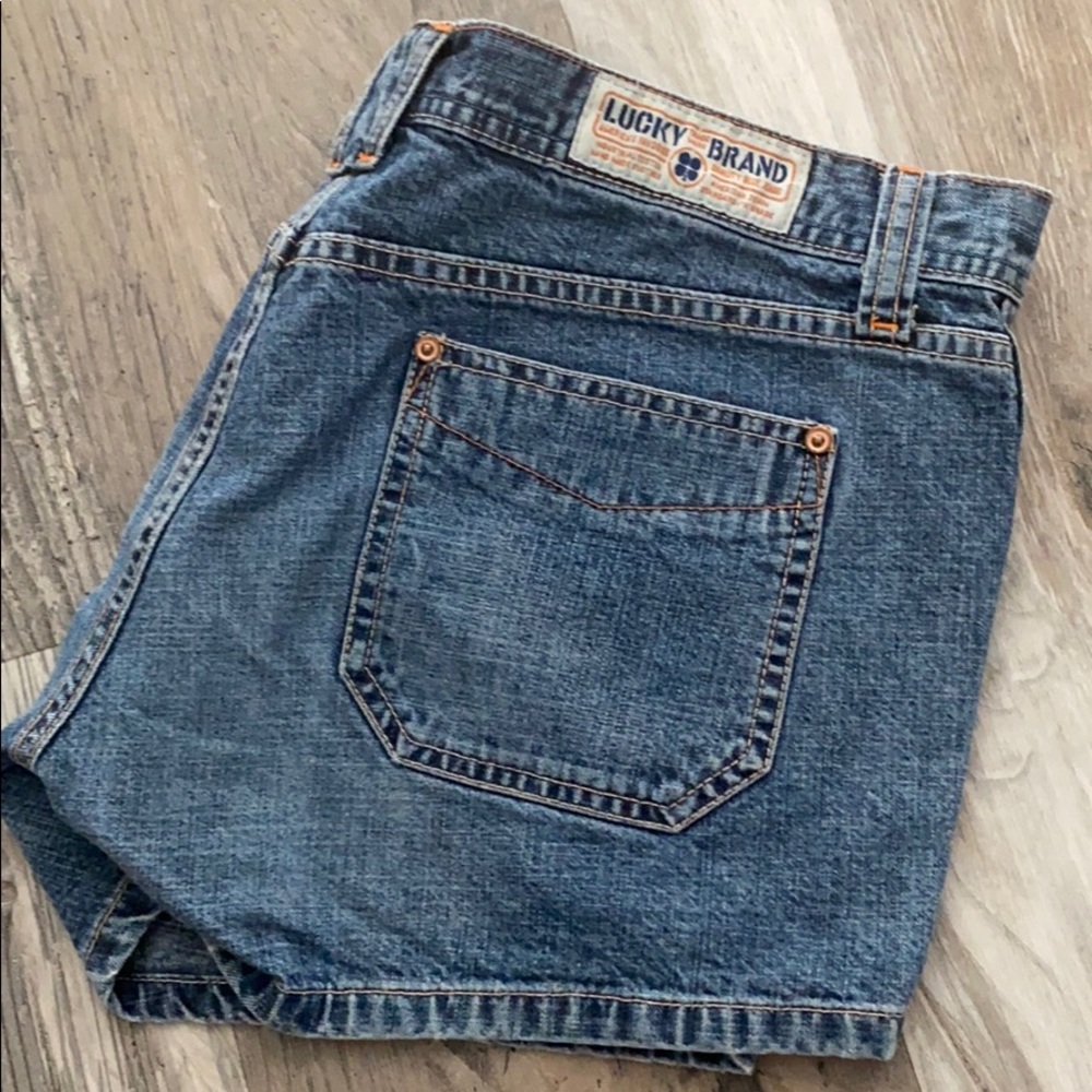 Lucky jean shorts